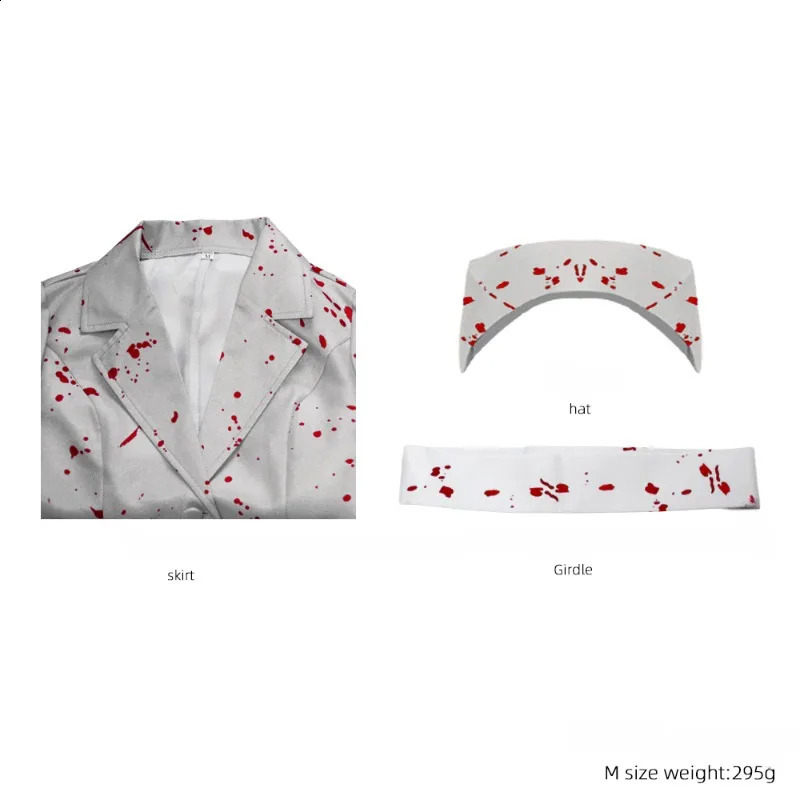 Female Nurse Cos Service Silent Mountain Horror Zombie Nurse Cosplay Costume Anime Cosplay Love Live Cosplay 240823