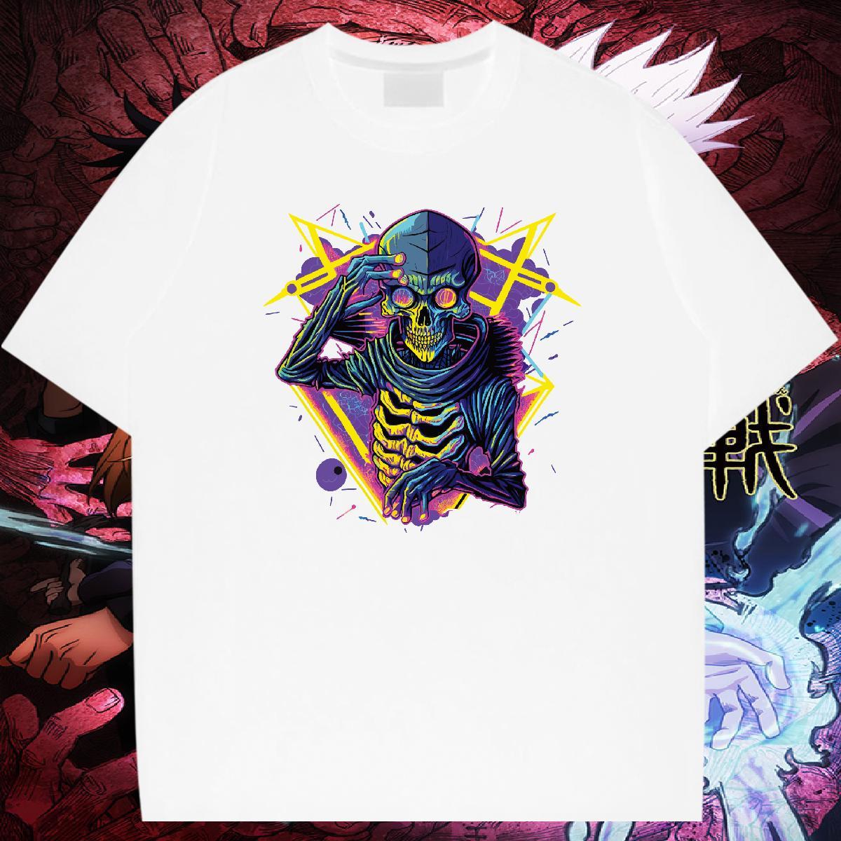 Unisex Man T Shirts 100% Cotton 230g skull Street Casual Custom Print Oversized Pure Cotton Men Tees Customized Wear
