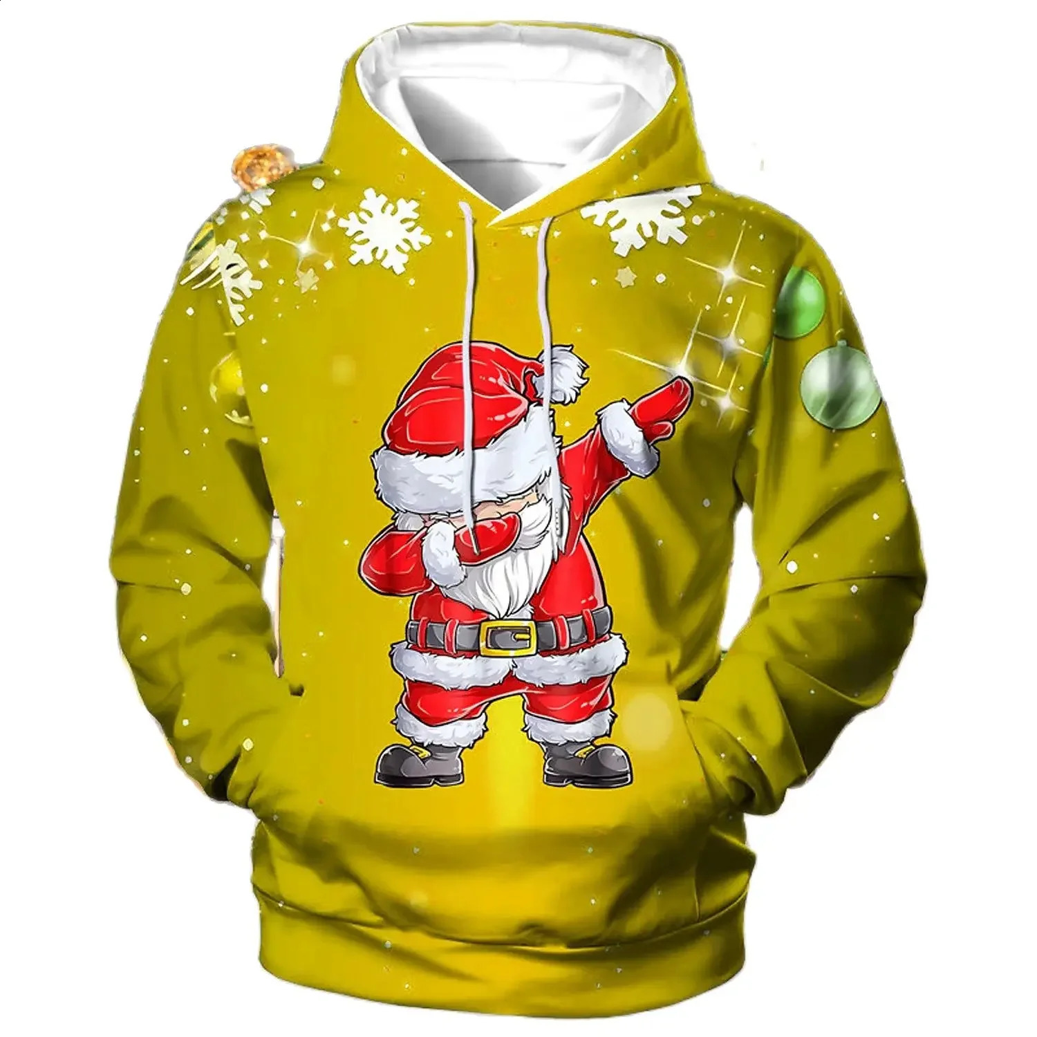 Christmas 3D Print Unisex Ugly Sweater Funny Xmas Pullover Hoodie Sweatshirt Men Women Autumn Winter Plus Size Clothing 6XL 240823