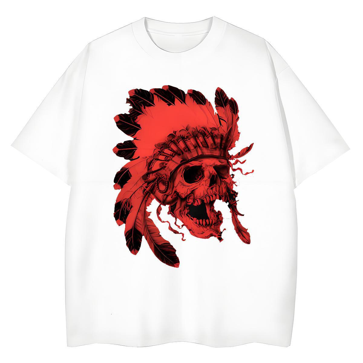 Designer Womens Tshirts 100% Cotton 230g scary Casual Sport Women T Shirts Breathable Crew Neck Oversized Clothes
