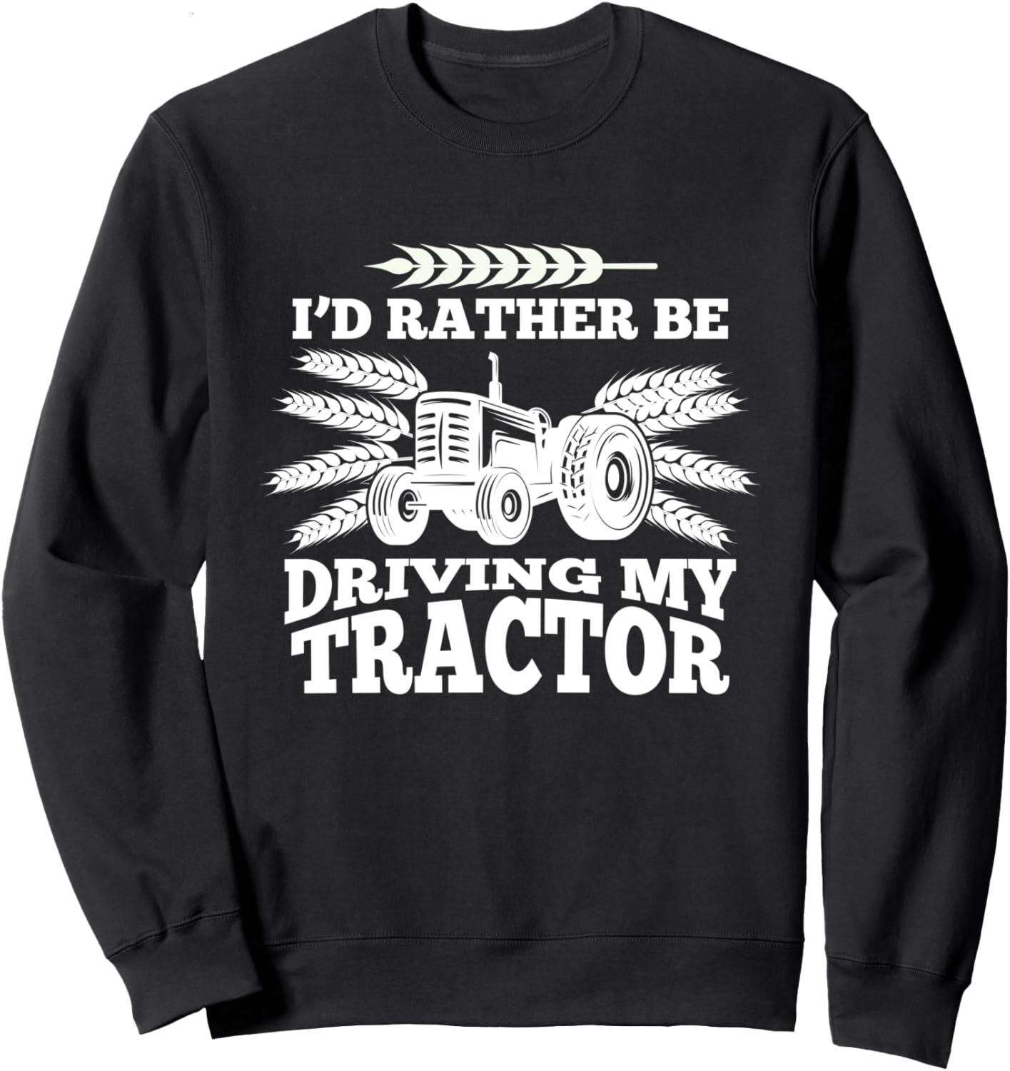 Long Sleeve Shirts for Men sweatshirt Rather Be Driving My Tractor Farmer Funny Gift Sweatshirt T shirt Tee Streetwear Casual tops clothes