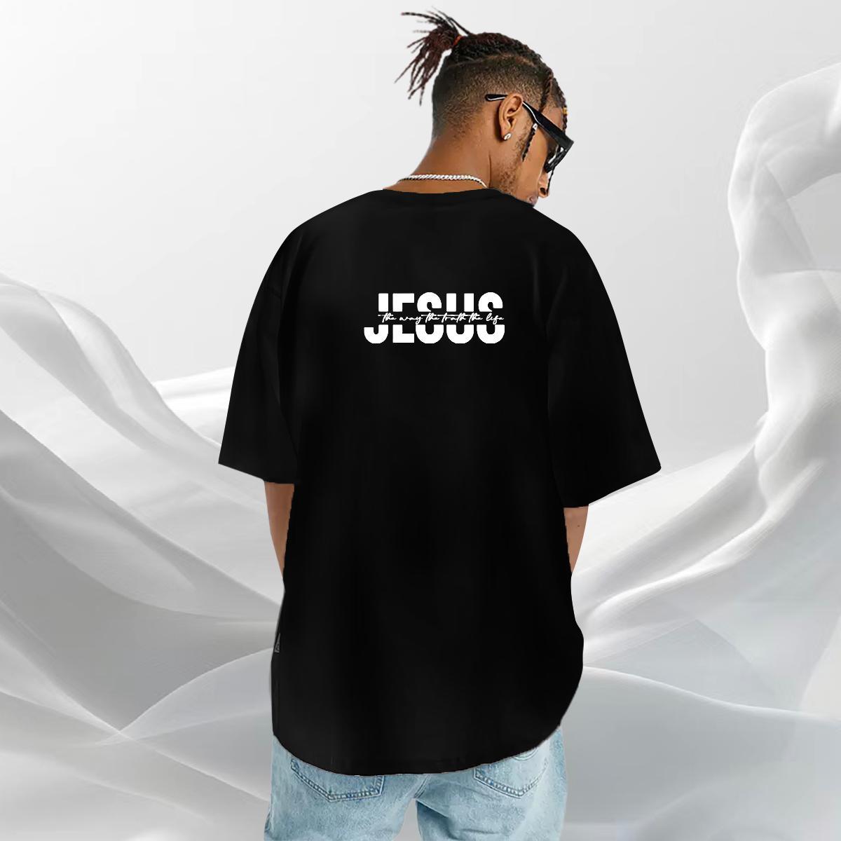 Free Shipping T-Shirts for Men 230g Pure Cotton letter Hip Hop Street Oversized Crew Neck Men Tees New Arrival Clothings