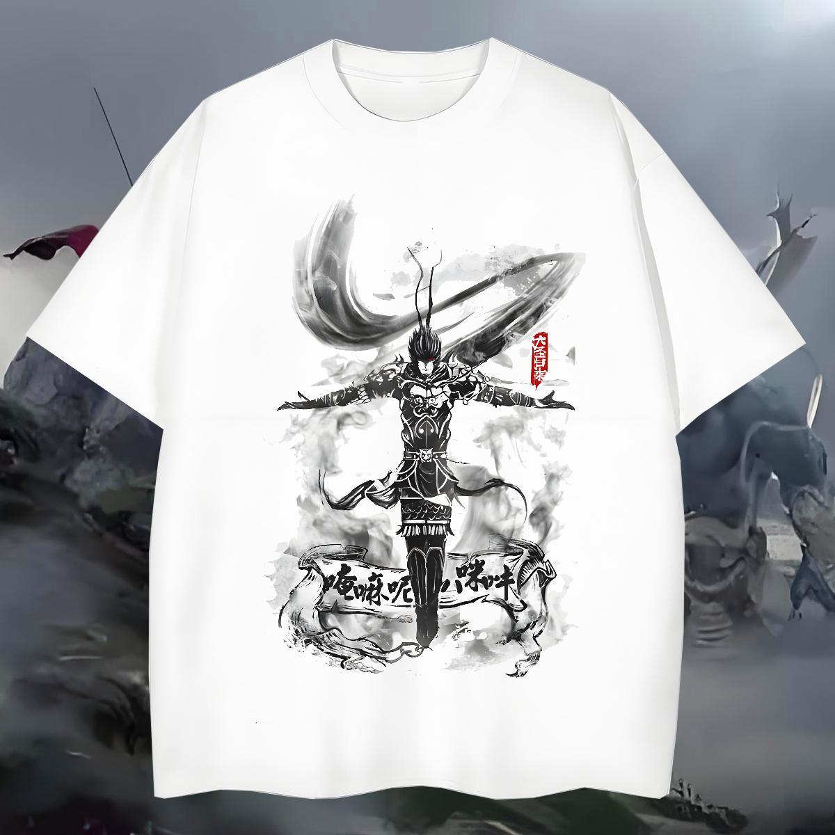 Brand T-Shirts for Men 230g Cotton Casual Pure Cotton Mens Tshirts Fashion Casual Skull Top Tees