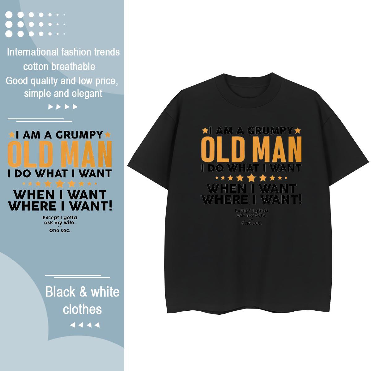 Loose fit Women Tees 230g Cotton letter Street Casual T-Shirts for Women Breathable Crew Neck Custom Printed Tshirts