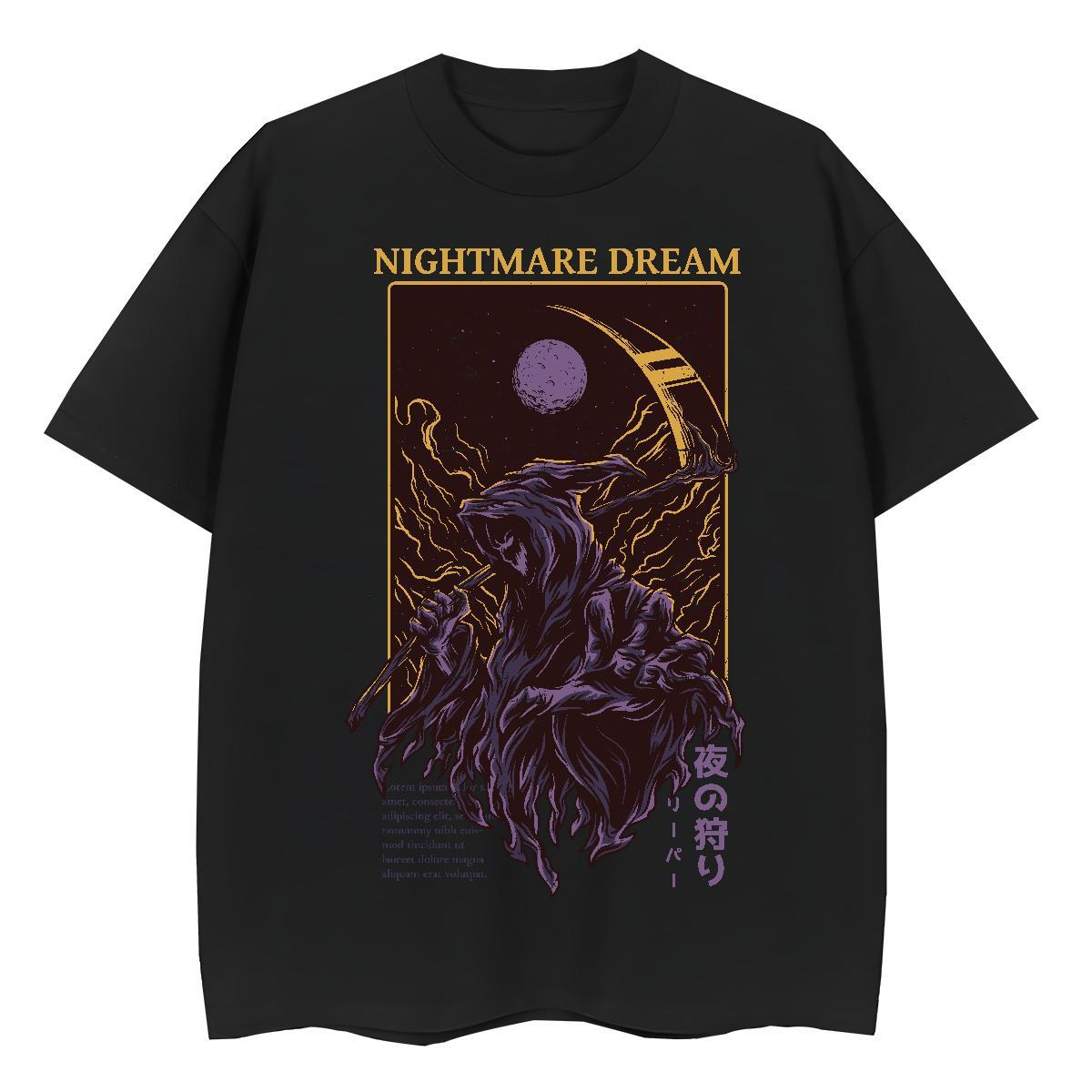 Loose Tshirt for Man Woman 230g 100% Cotton cartoon Street T-Shirts for Women Breathable Short Sleeve White Plus Size Clothes Shirt