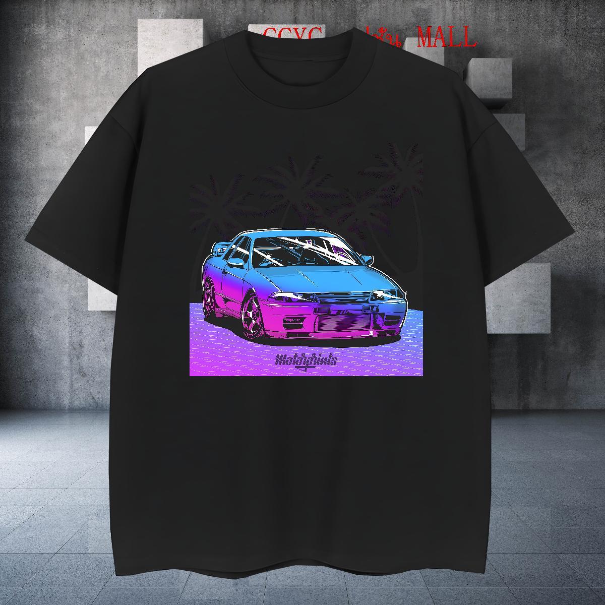 Loose Fit Mens T Shirts 230g Pure Cotton beach Hip Hop Street Cartoon Printing L-4XL Short Sleeve Soft Men Tshirts Designer Tees