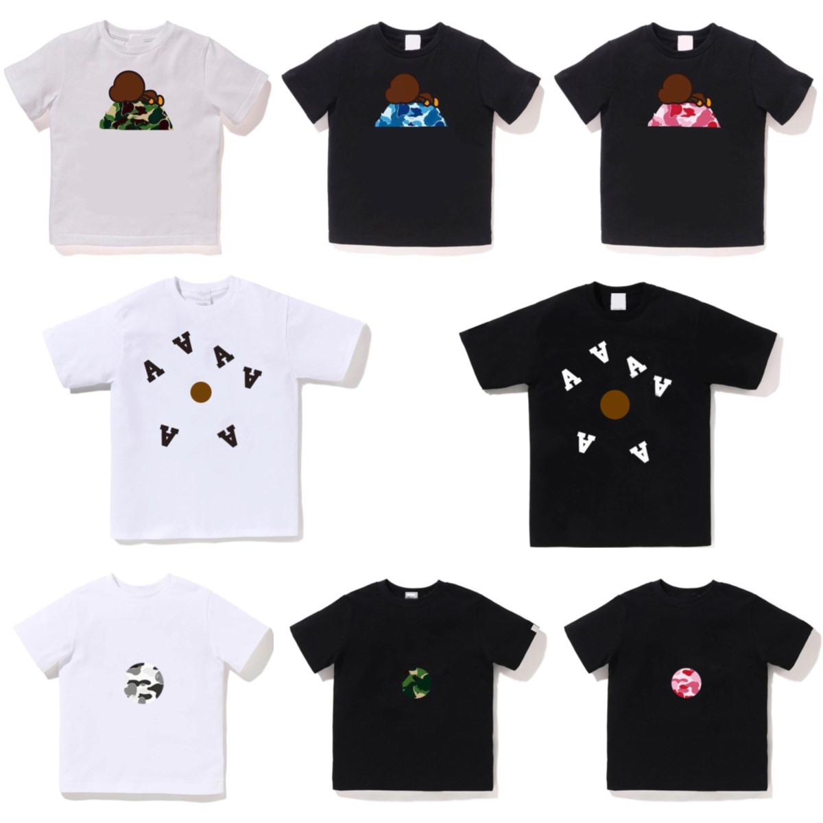 Tshirts kids Tshirts designer clothes baby tops boys toddler girls fashion hip hop street Tops casual summer kid infants t shirts youth childrens todd