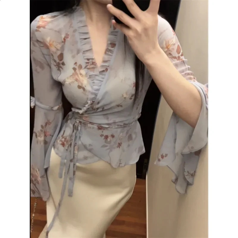Elegant High-waisted Slimming Solid Color Top Side Slits Summer Fashion Versatile Skirt Set For Women 240823