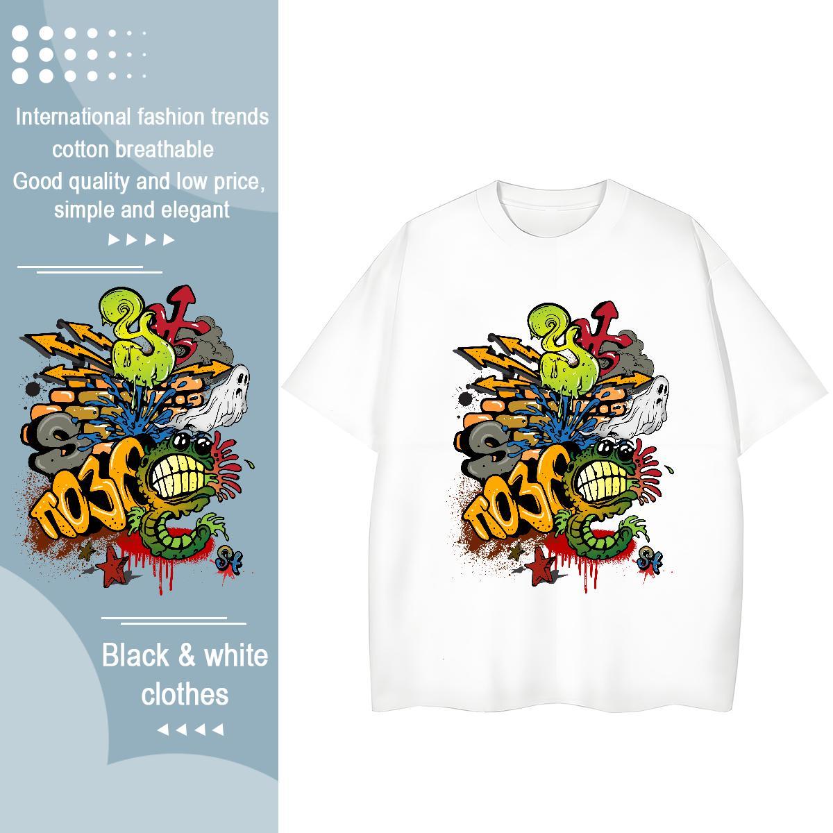 5A Tshirt for Man Woman 230g Cotton Colorful Casual Woman T Shirts Comfortable Custom Printing Clothes