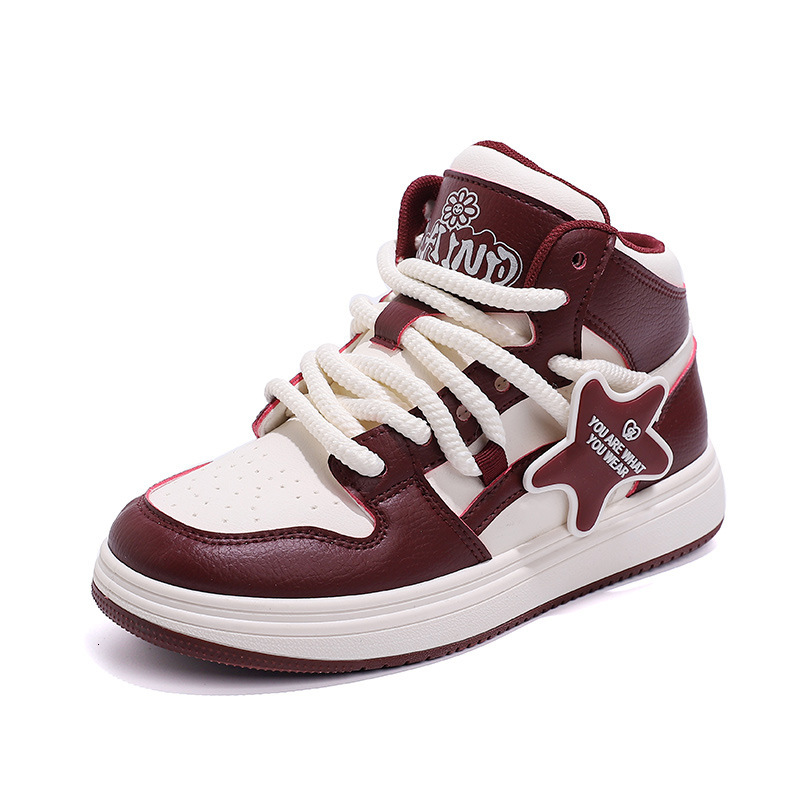 Ddmysports Women S High Top Autumn New Versatile Casual Sports Board Shoes Women MZ A OUTDOOR