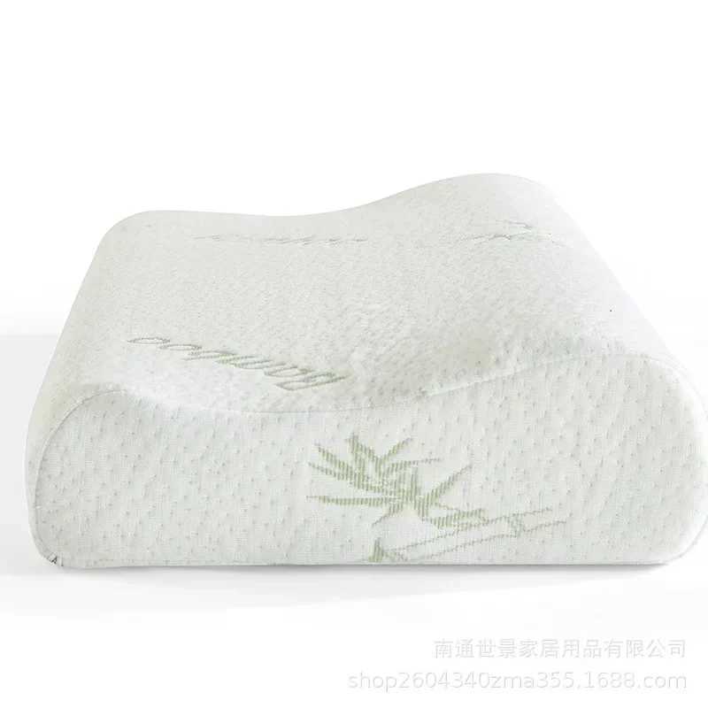 Bamboo Memory Rebound Pc Pillows Orthopedic Sleeping 1 Cervical Pillow Cervical Health Cotton Pillows Memory Foam Pill