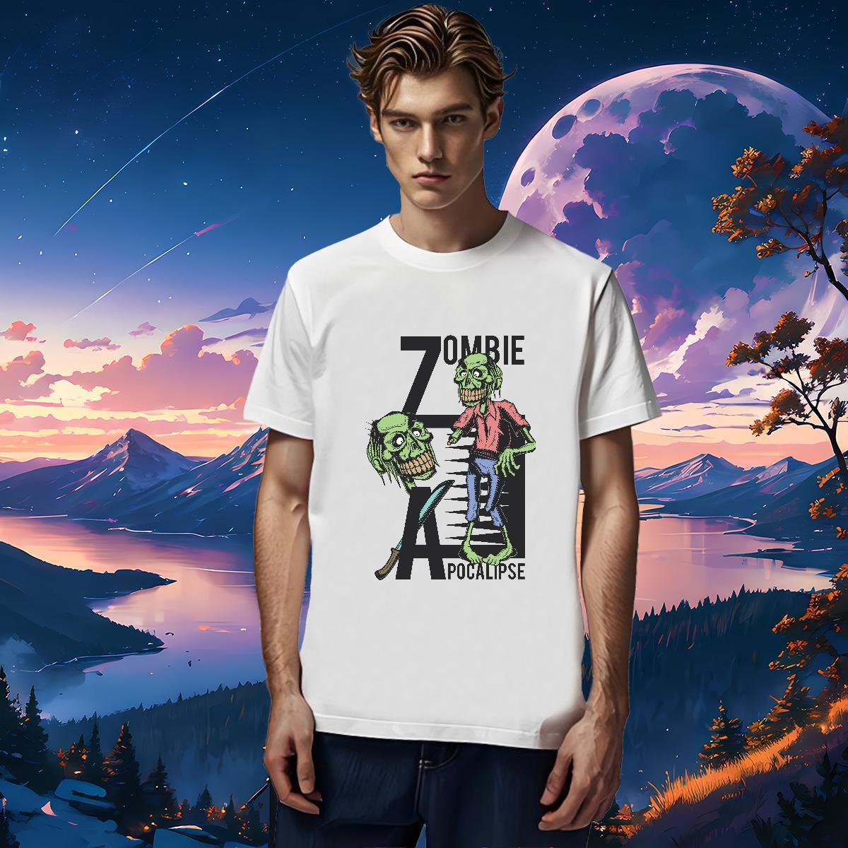 Classic T Shirts Men 100% Cotton 230g skull Casual Daily Wear Custom Anime O Neck Short Sleeves Couples T Shirts Designer Fashion Polos