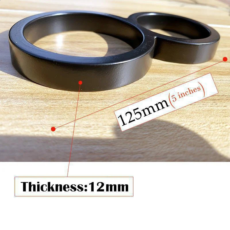 125mm Black House Numbers Letters Outdoor Address Sign Plate For Yard Floating Metal Door Number Doorplates Modern Mailbox Signs 240823