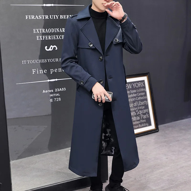 Arrival Spring Autumn Windbreaker Handsome Coat Casual Large Fashion Men Plus Size M L XL 2XL 3XL 240822