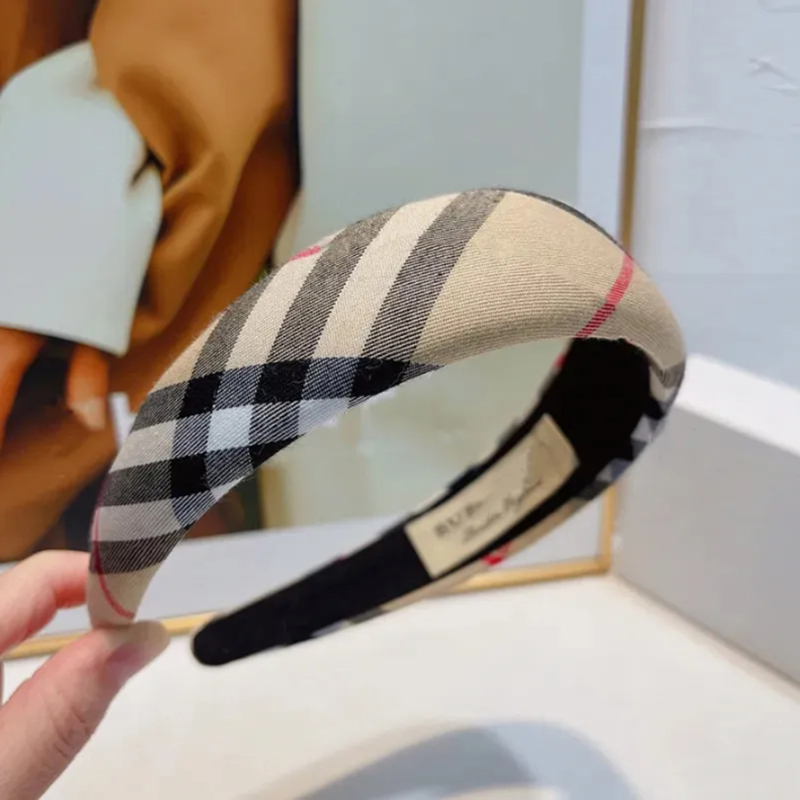 2Colors Headbands Super Quality Classic B-Letter Luxury Designer Headband Mix Colors Stripes Pattern Brand Headband Women Hair Hoop Hair Accessories No Box 11