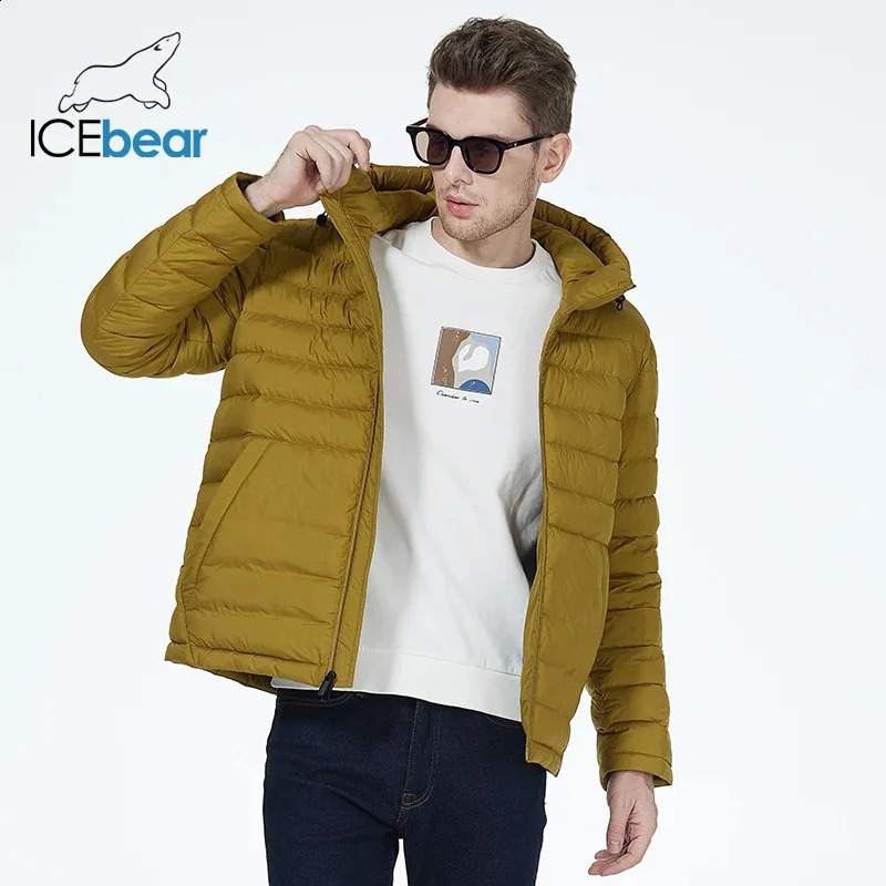 ICEBAR Winter Outdoor Warm Parkas Jacket for Mens Casual AutumnWinter Short Quilted Coat MWD2871I 240822