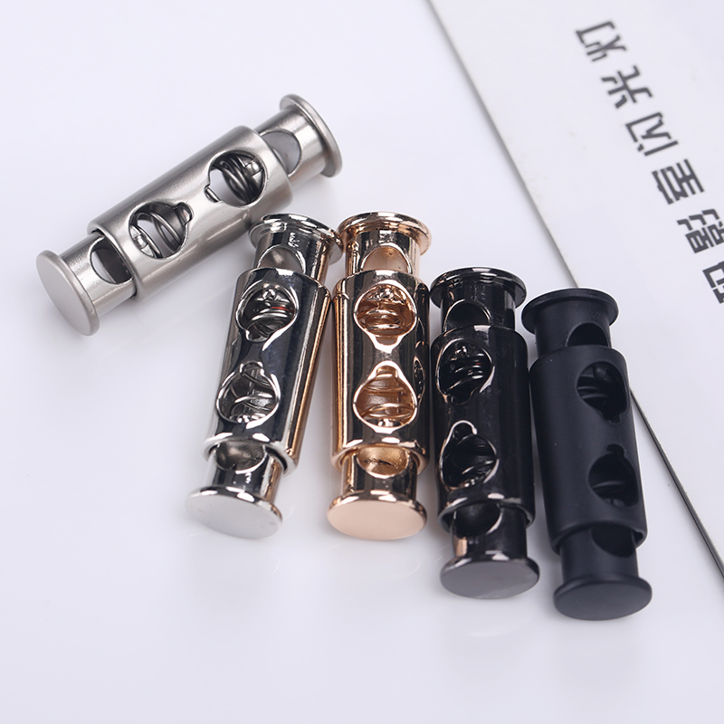 Durable cord lock Zinc Alloy Spring Buckles for Clothing Fasteners