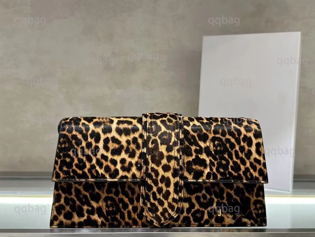 Leopard Shoulder Bag High Quality Designer Luxurys Underarm Bags Fashion Beads Jacsbag Messenger bag Famous Brand Clutches Purses And Handbags
