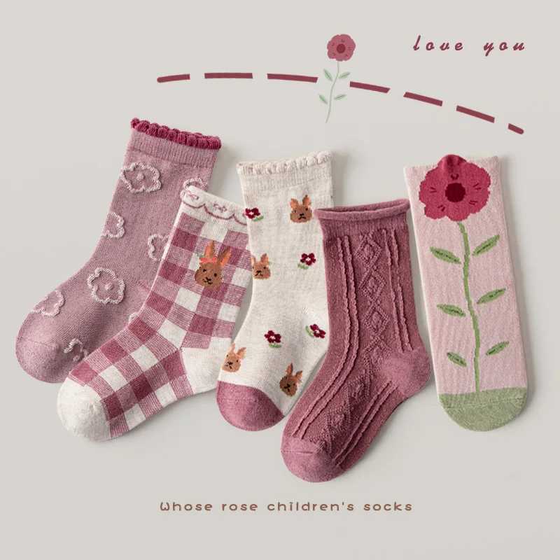 1-12Y Kids Socks Girls Socks Sweet Fancy Lace Sock Baby Toddler Spring Autumn Winter Cotton Socks Children X2503221