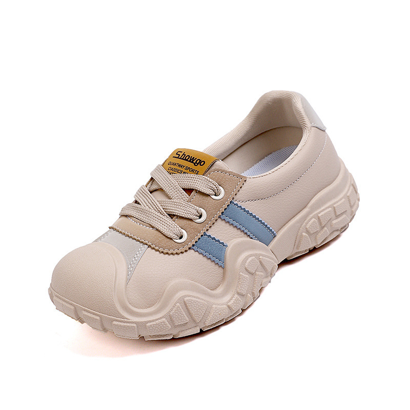 Ddmysports Mountaineering Autumn New Casual Versatile Korean Version White Shoes For Women Instagram Board KT OUTDOOR
