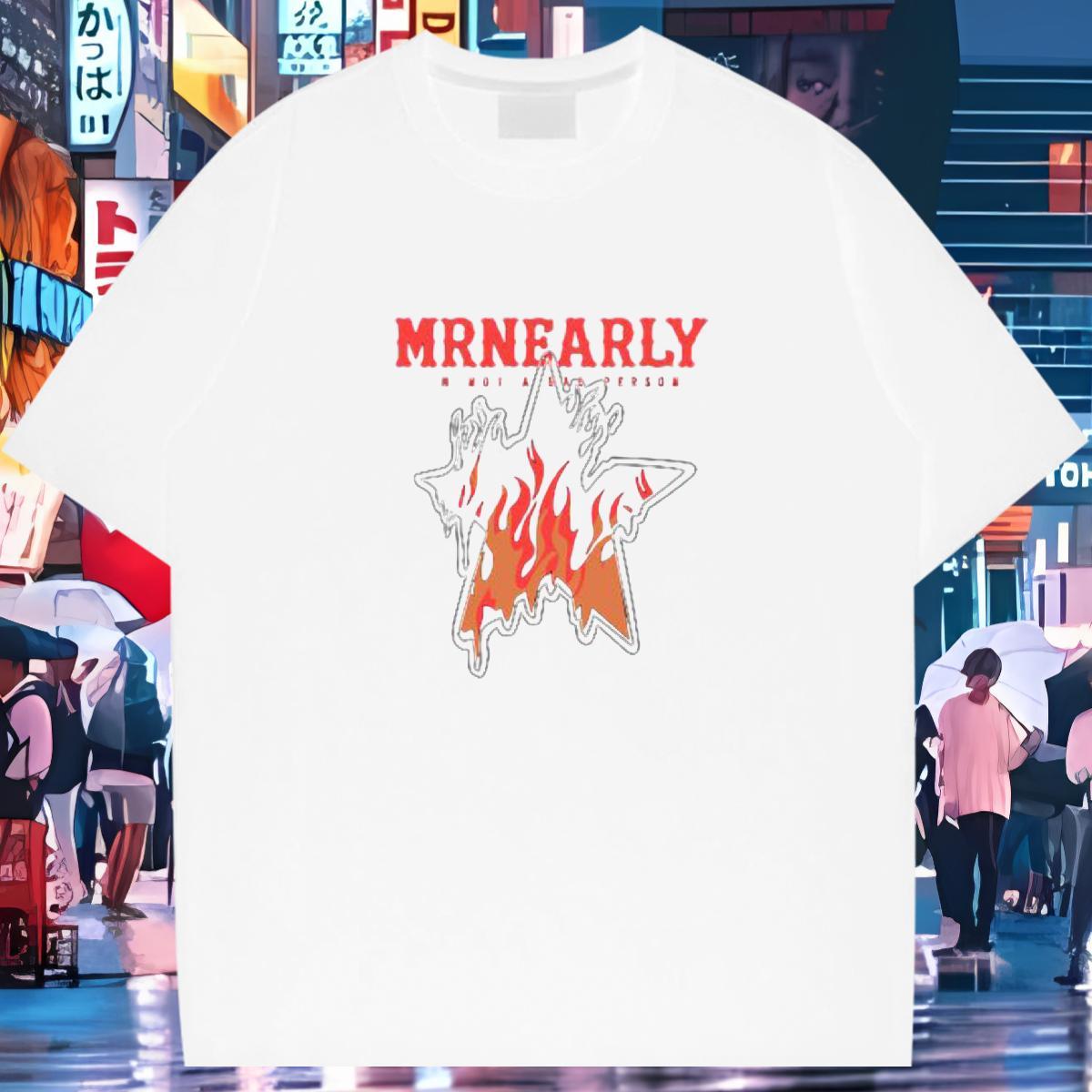 TOP Quality T-Shirts for Men 230g 100% Cotton skull Street wear Hip Hop Custom Anime Short Sleeve Soft Tshirt for Man Woman Fashion New Tees Shirts