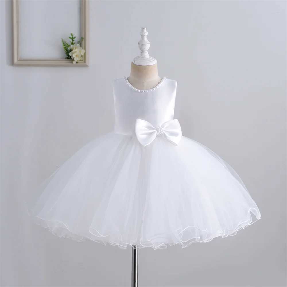 Yoliyolei girl dress floral girl party birthday ball ball dress baby and childrens vest with two bows W240823