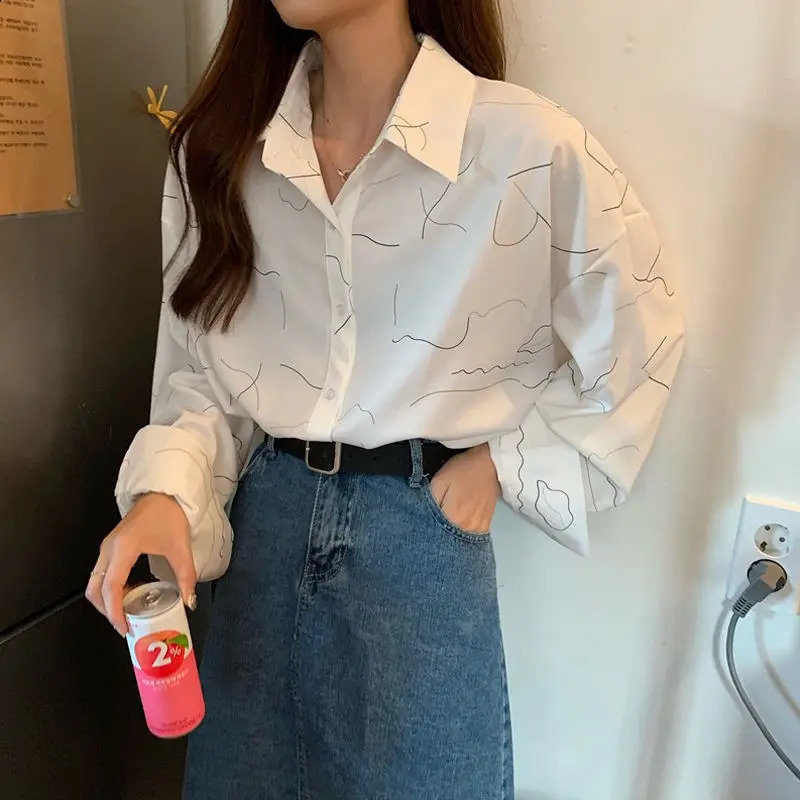 Womans Clothes Elegant Chic Long Sleeve Shirt French Romantic Fashion Style Comfortable Leisure Classy Korean Office Lady Trend 240823