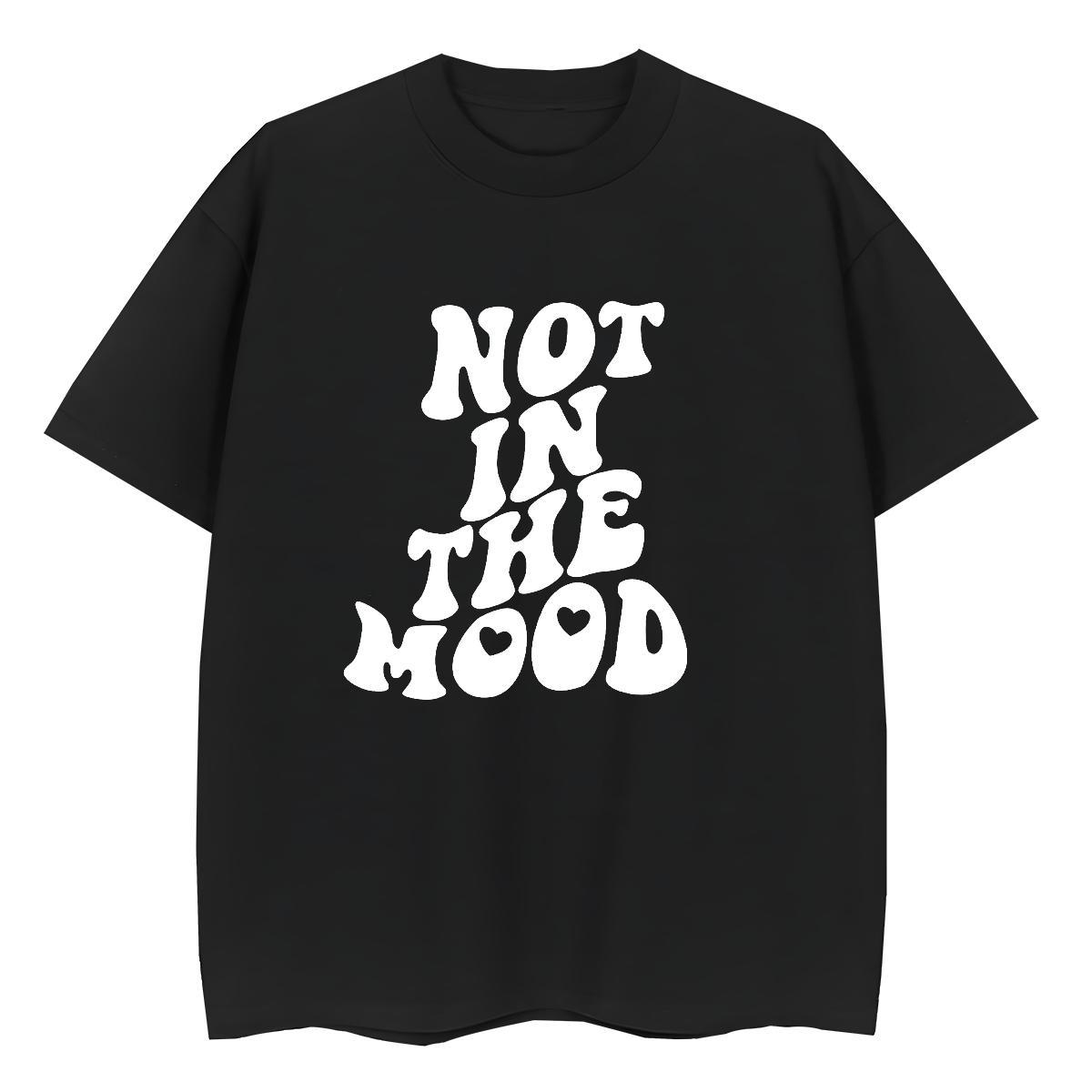 Popular Tshirt for Man Woman 100% Cotton 230g letter Hip Hop Street Womens T Shirts Breathable Soft Black White Clothes