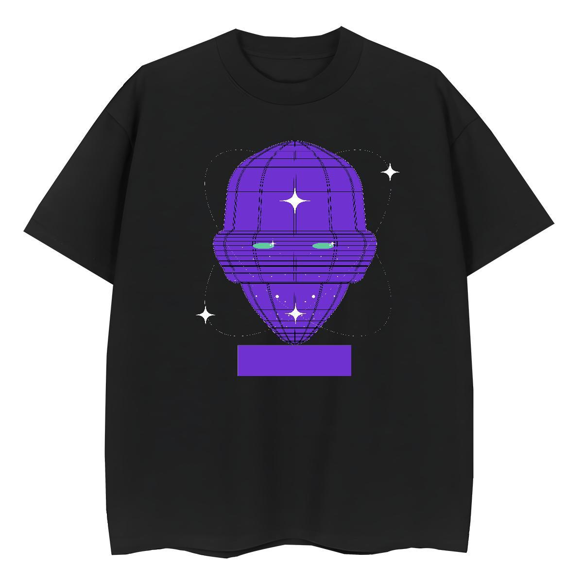 High quality Womens Tshirts 230g Cotton universe Daily Wear T Shirts Women Crew Neck Plus Size Cartoon Tees