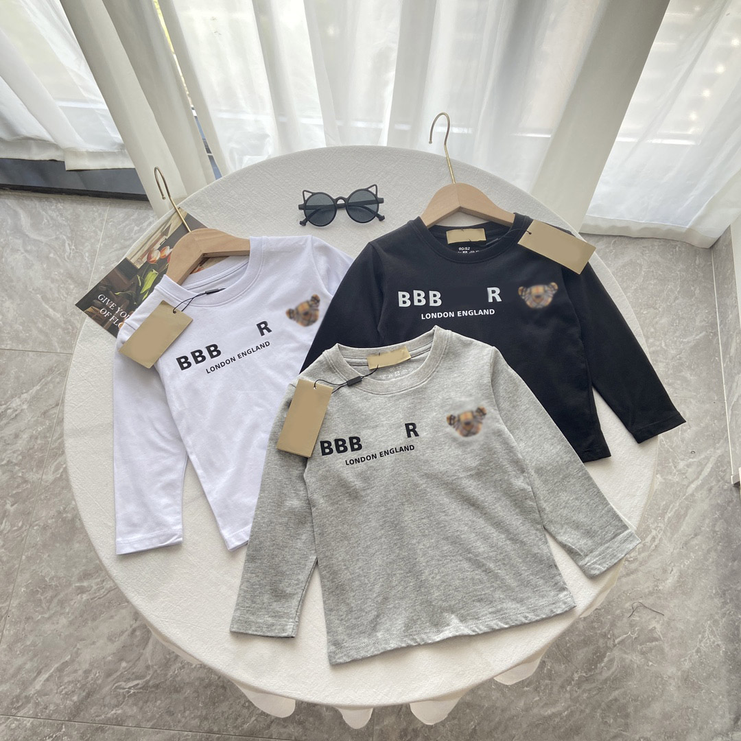 Designer Child Hoodie Luxury Pullover For Kids Brand Letter Cartoon Girl Boys Long Sleeves High Quality Baby Base Shirt -8 Soft Lovely Children Tops DZD2408235