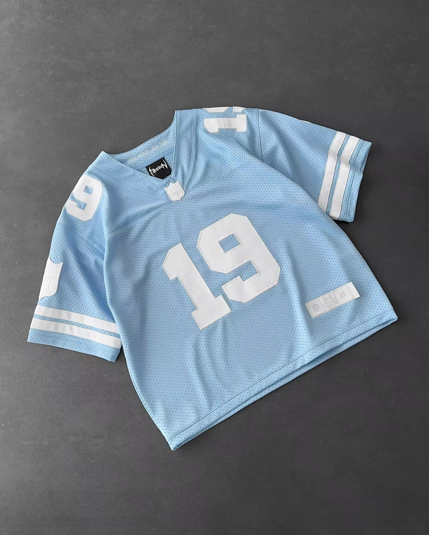 Y2k Summer Mens Football Cup League jersey casual loose Tshirt Harajuku short sleeved top breathable 240822