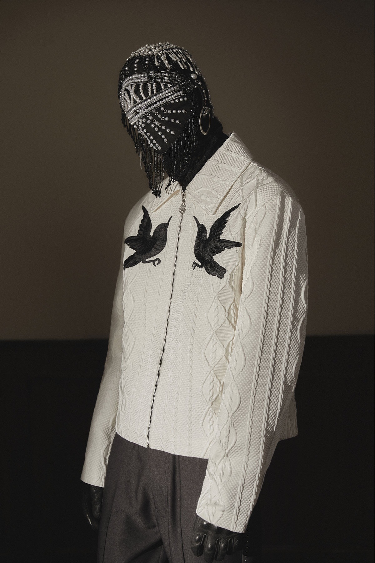 American Style Trendy Style Xuan Bird Embroidered Jacquard Jacket for Men Spring and Autumn New Loose Casual Versatile Jacket Top
