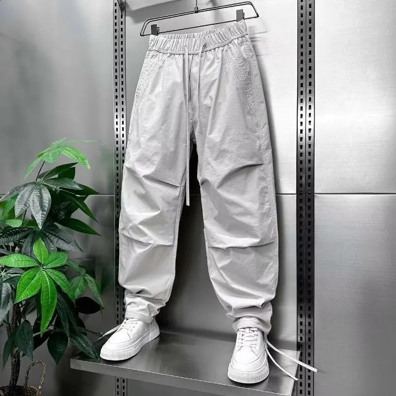 Gym Jogging Mens Summer Pants Man Korean Dongdaemun 2024 Trousers for Men Clothing Clothes Sport Joggers Running 240822