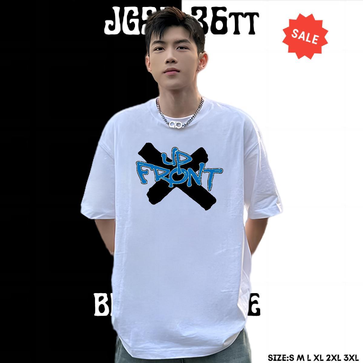 TOP Quality Mens T Shirts 230g Pure Cotton blue Hip Hop Street Cartoon Printing L-4XL Breathable Crew Neck Couples T Shirts 2024 DIY Polos