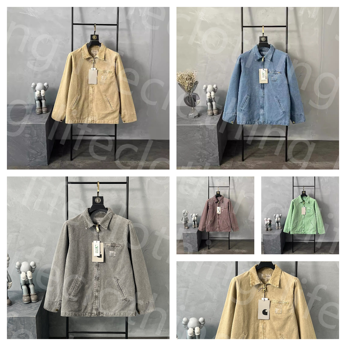 2024 jacket mens jackets designer mens designer jacket top quality 100% cotton coat mesh lining work jacket wholesale 2 piece 10% OFF streetwear man coat