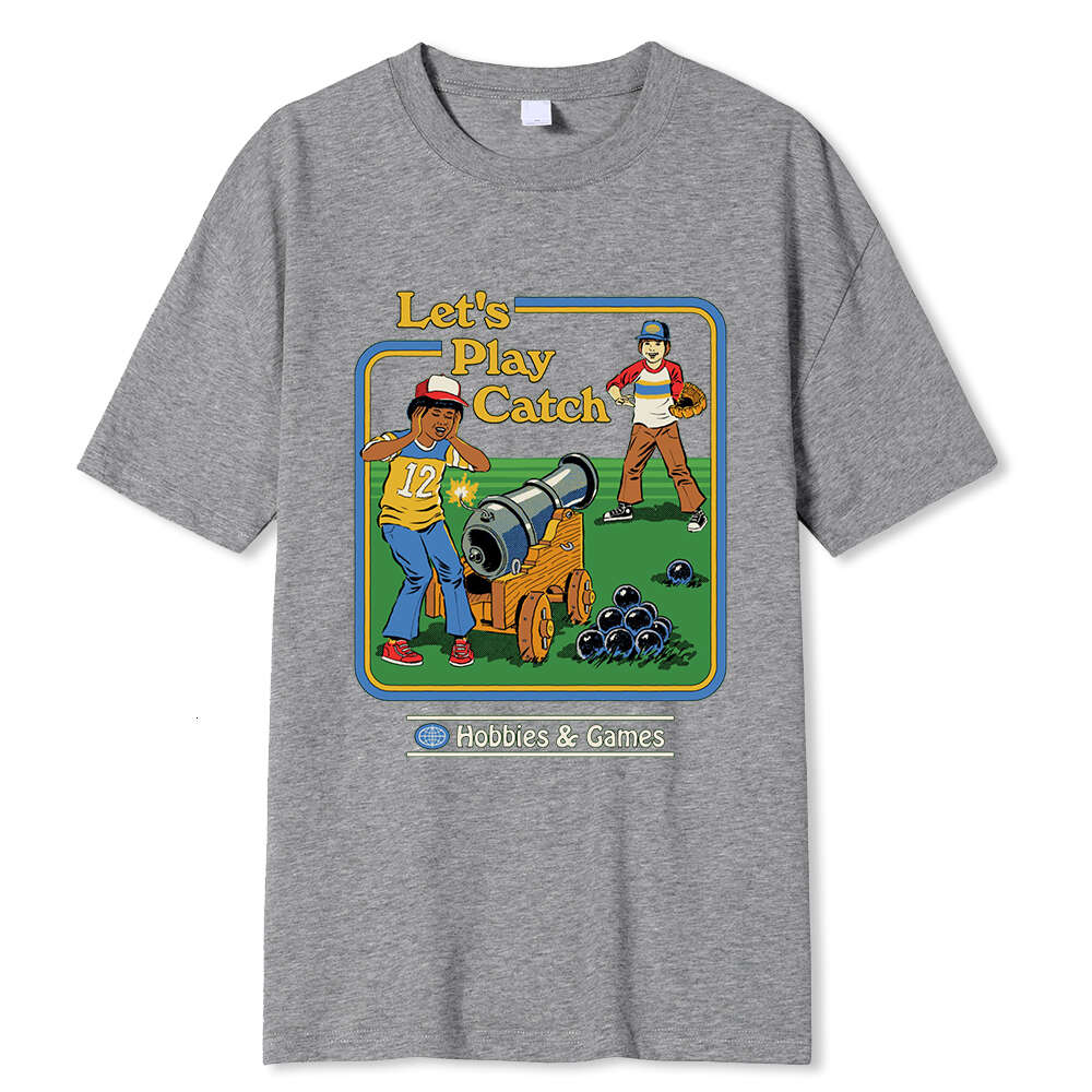 Horror Comic Series Don'T Talk To Strangers Safety Education Men T Shirts Fashion Cotton Shirt Loose T-Shirt Summer Soft Tshirt