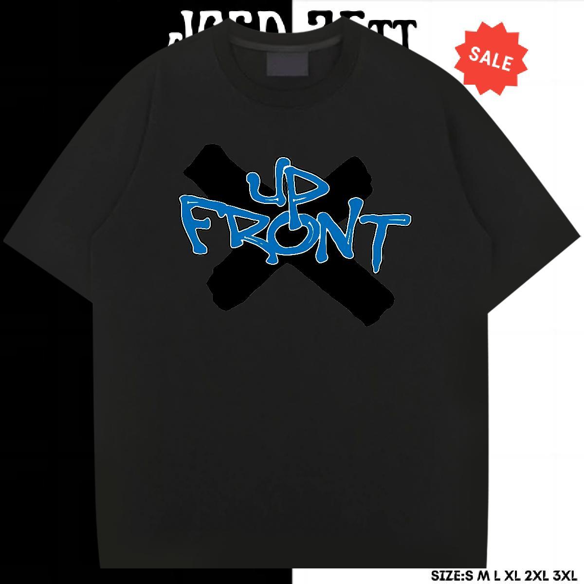 TOP Quality Mens T Shirts 230g Pure Cotton blue Hip Hop Street Cartoon Printing L-4XL Breathable Crew Neck Couples T Shirts 2024 DIY Polos