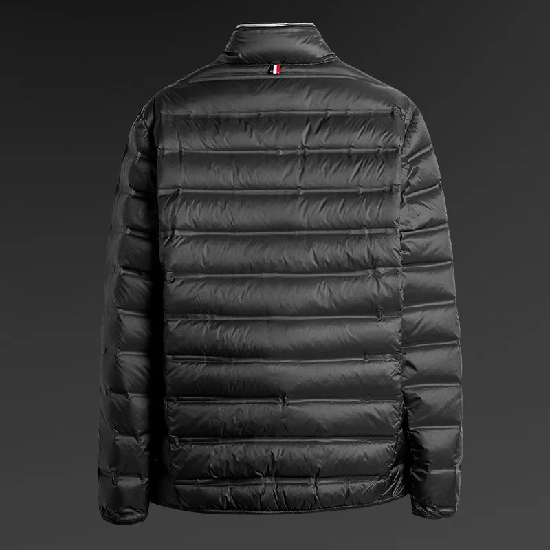 90% white duck down ultra lightweight waterproof and windproof mens inflatable jacket arrival winter Brnad Parka 5XL 6XL 240822