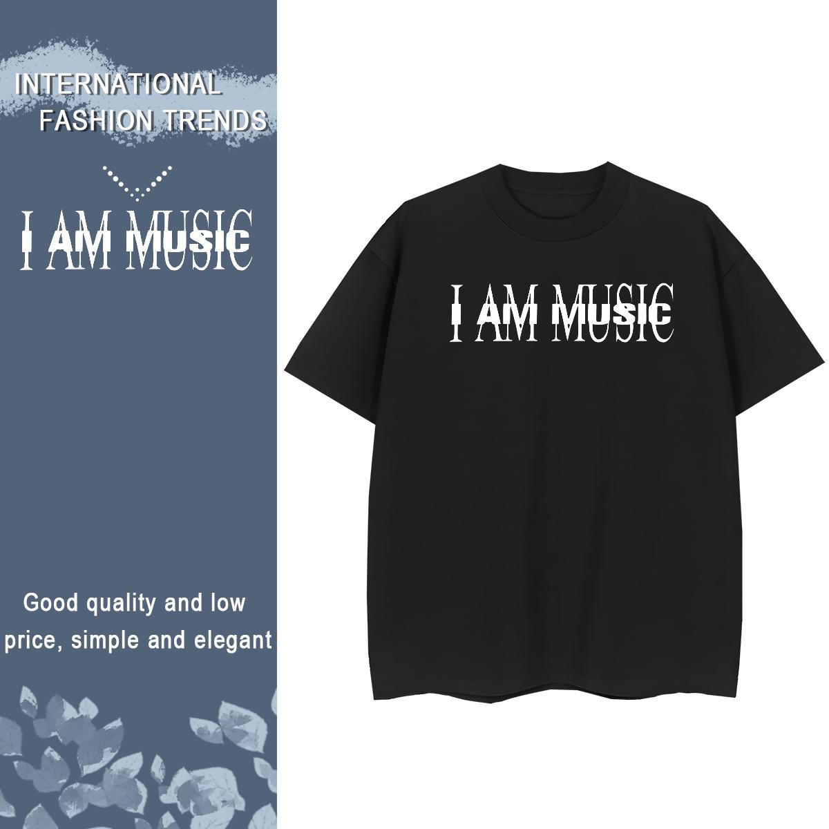 Brand Tshirt for Man Woman 100% Cotton 230g letter Spring Summer T-Shirts for Women O-Neck Short Sleeve Customized Clothes Shirt