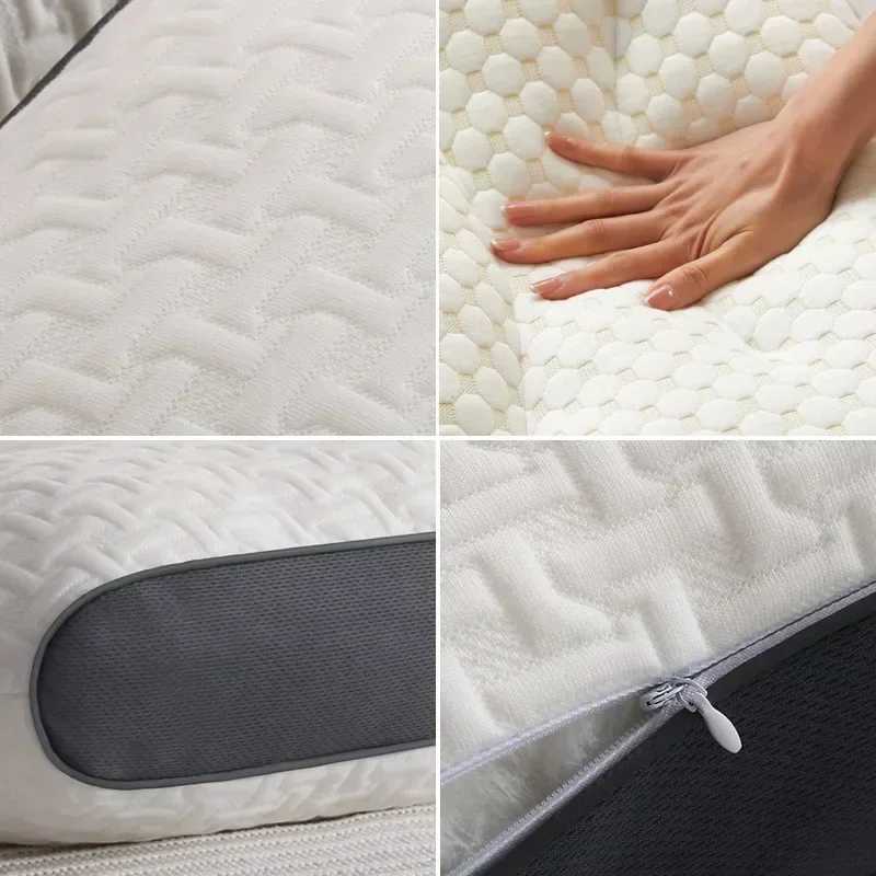 Super 3D Pillow Sleeping Orthopedic for Pillow Protect Neck Ergonomic Spine Contour Bedding for All Sleeping Positio