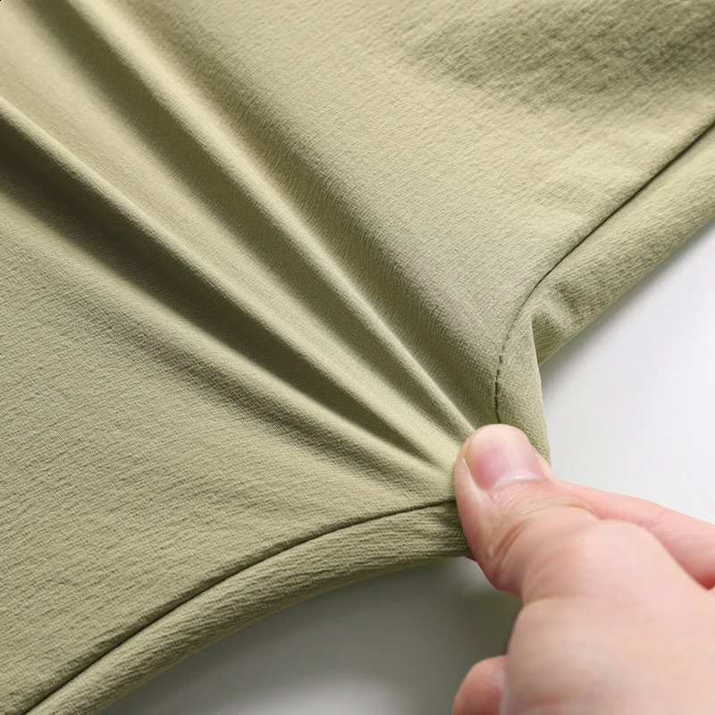 Autumn mens plus size 7XL 6XL business casual high elasticity waist strap elastic nylon spandex straight pants 240823