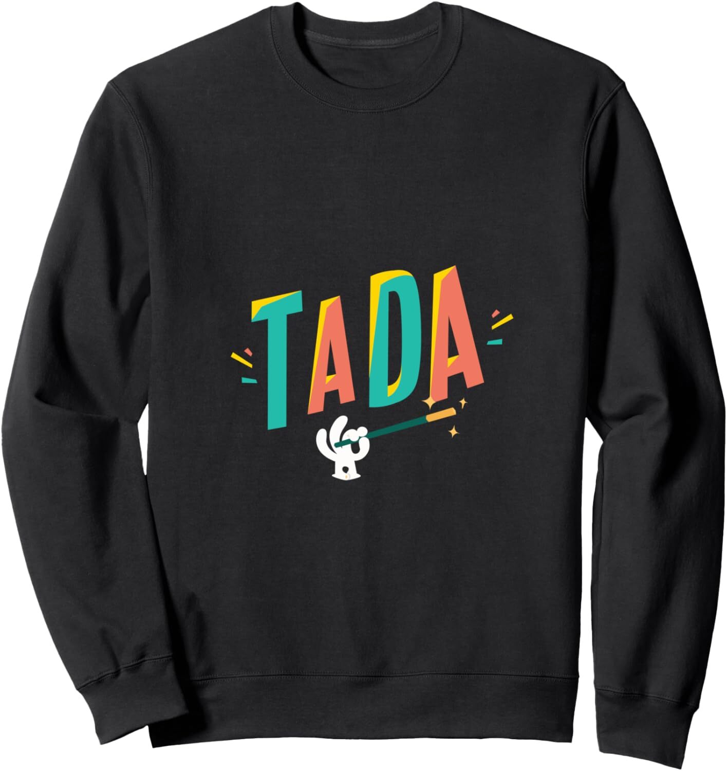 Long Sleeve Shirts for Men sweatshirt TADA The s, Magic Lover Tric Funny Gift Sweatshirt T shirt Tee Streetwear Casual tops clothes