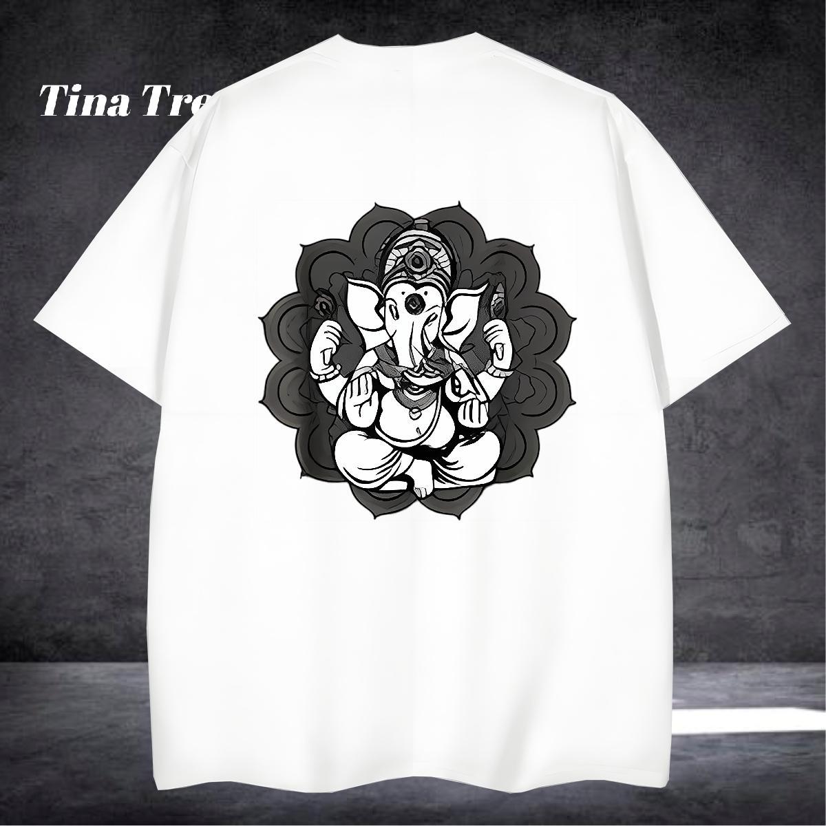 Loose Fit T Shirt For Man 230g 100% Cotton religion Casual Daily Wear Black Oversized Breathable Men Clothes T-Shirt New Tops Shirt