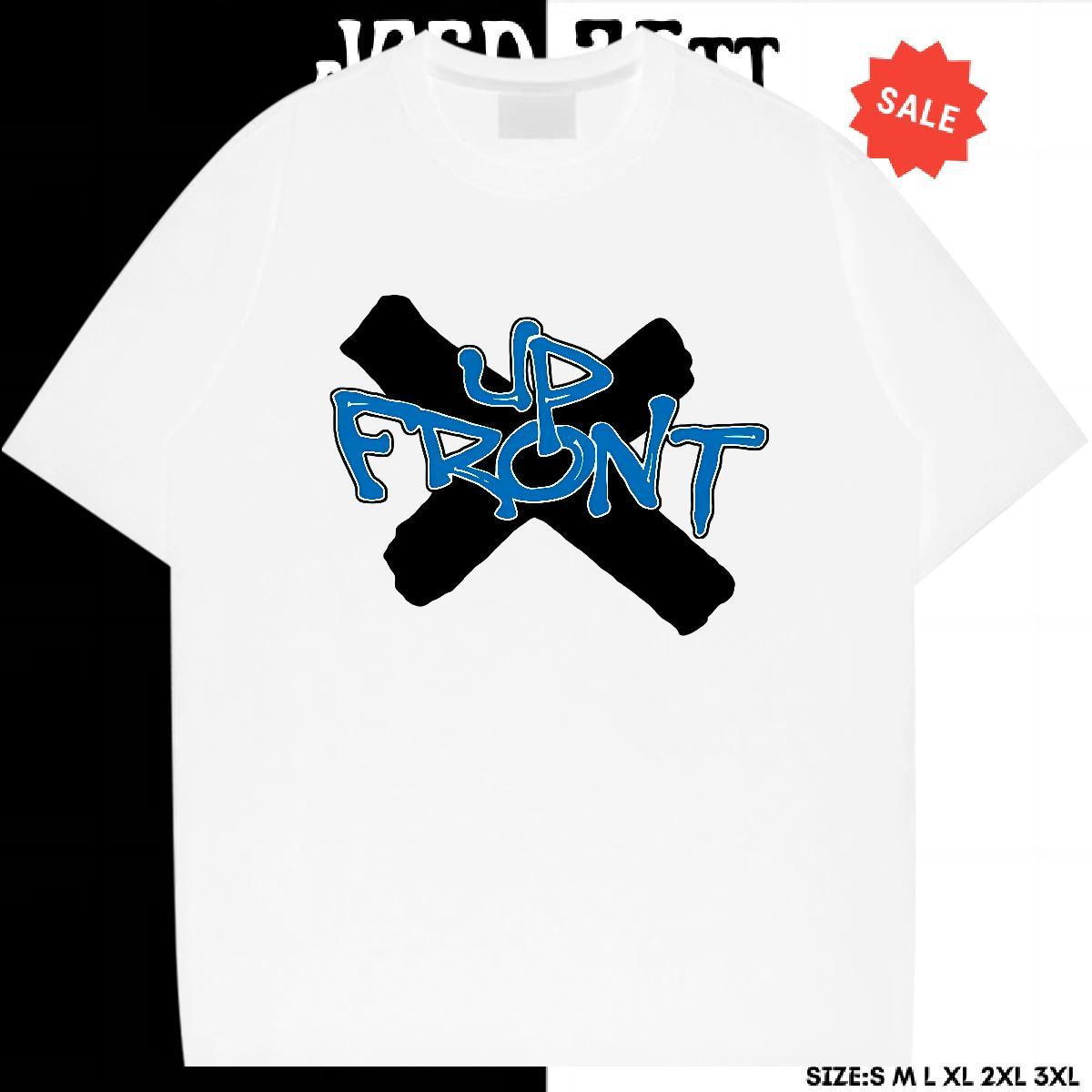 TOP Quality Mens T Shirts 230g Pure Cotton blue Hip Hop Street Cartoon Printing L-4XL Breathable Crew Neck Couples T Shirts 2024 DIY Polos
