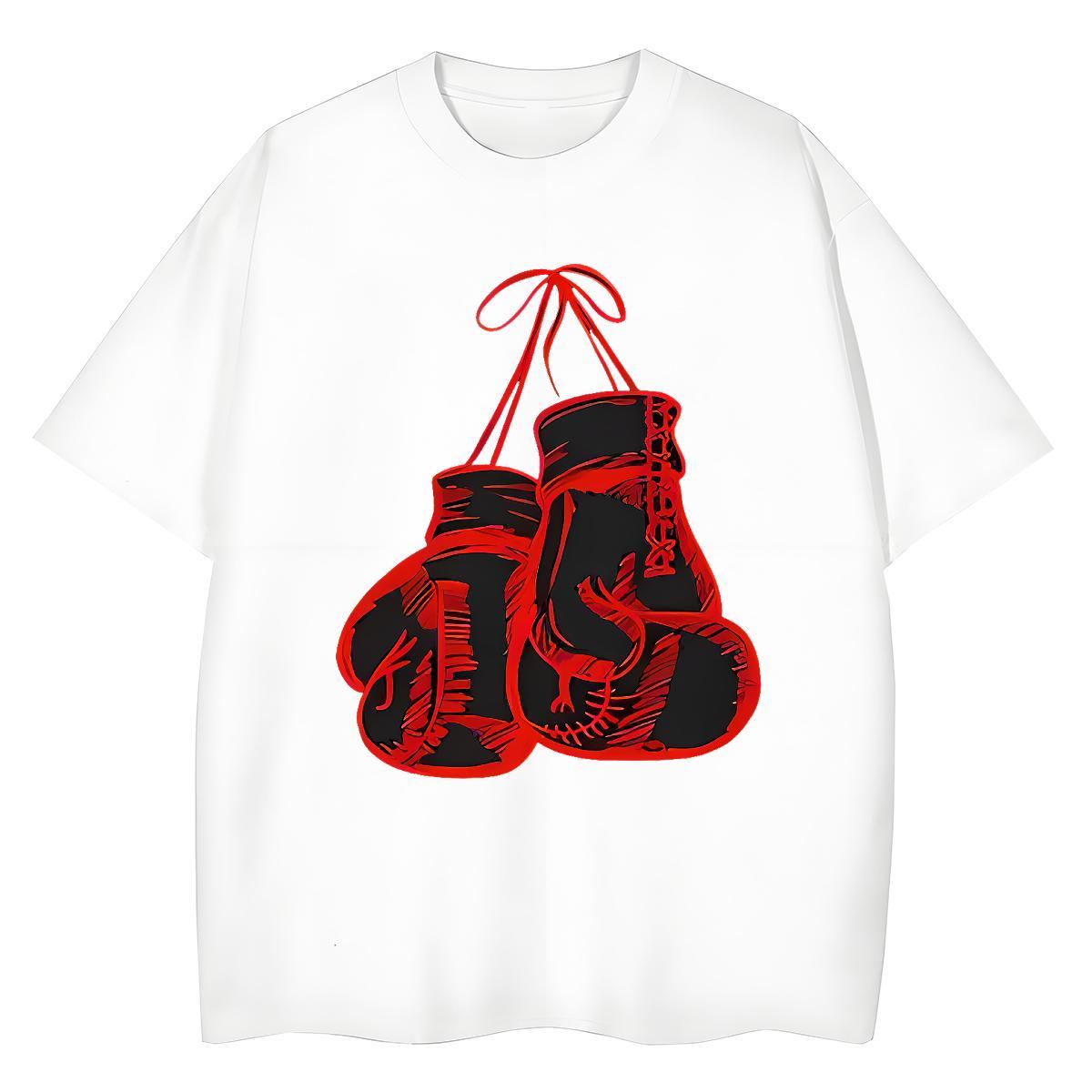 High quality Woman Tshirt 230g 100% Cotton gloves Daily Outfit T Shirts Women Short Sleeve O-Neck Skull Tshirts