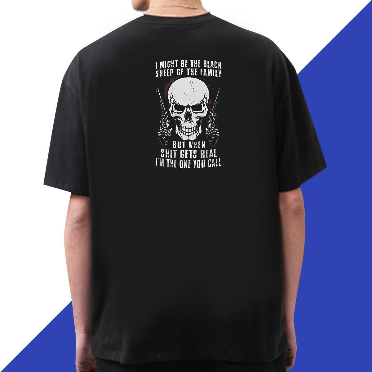 Designer T Shirts Men 230g Cotton skull Street Custom Anime Breathable Short Sleeve Men Clothes T-Shirt Designer Fashion Tops
