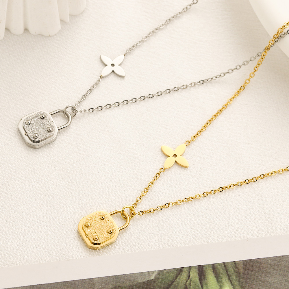 Designer Collier Luxe Femme Pendentif Collier Bijoux Accessoire Collier Fête Cadeau Anniversaire Amour Colliers