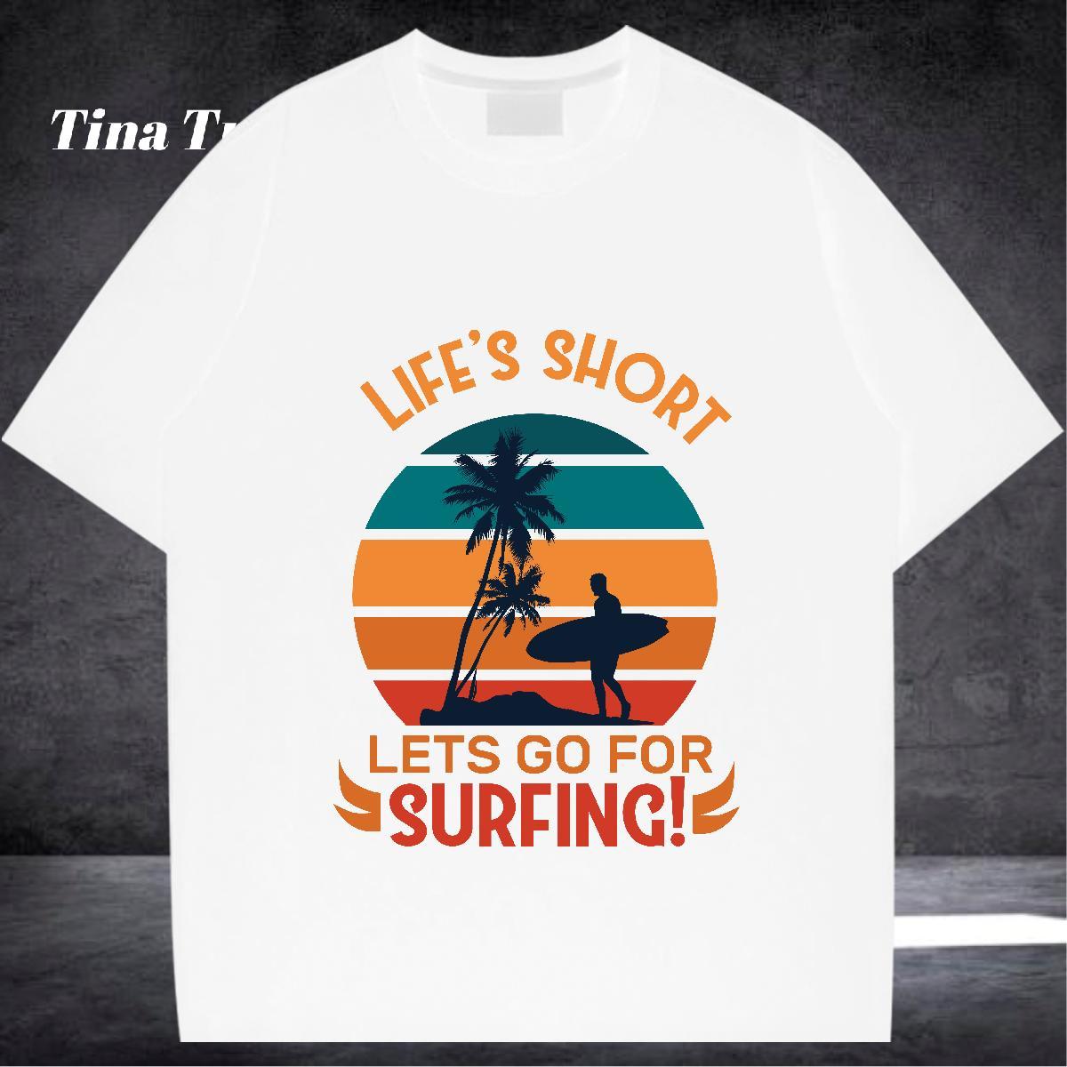 Soft Men T Shirts 100% Cotton 230g beach Casual DIY Anime Breathable Short Sleeve Men Clothes T-Shirt Factory Direct Polos