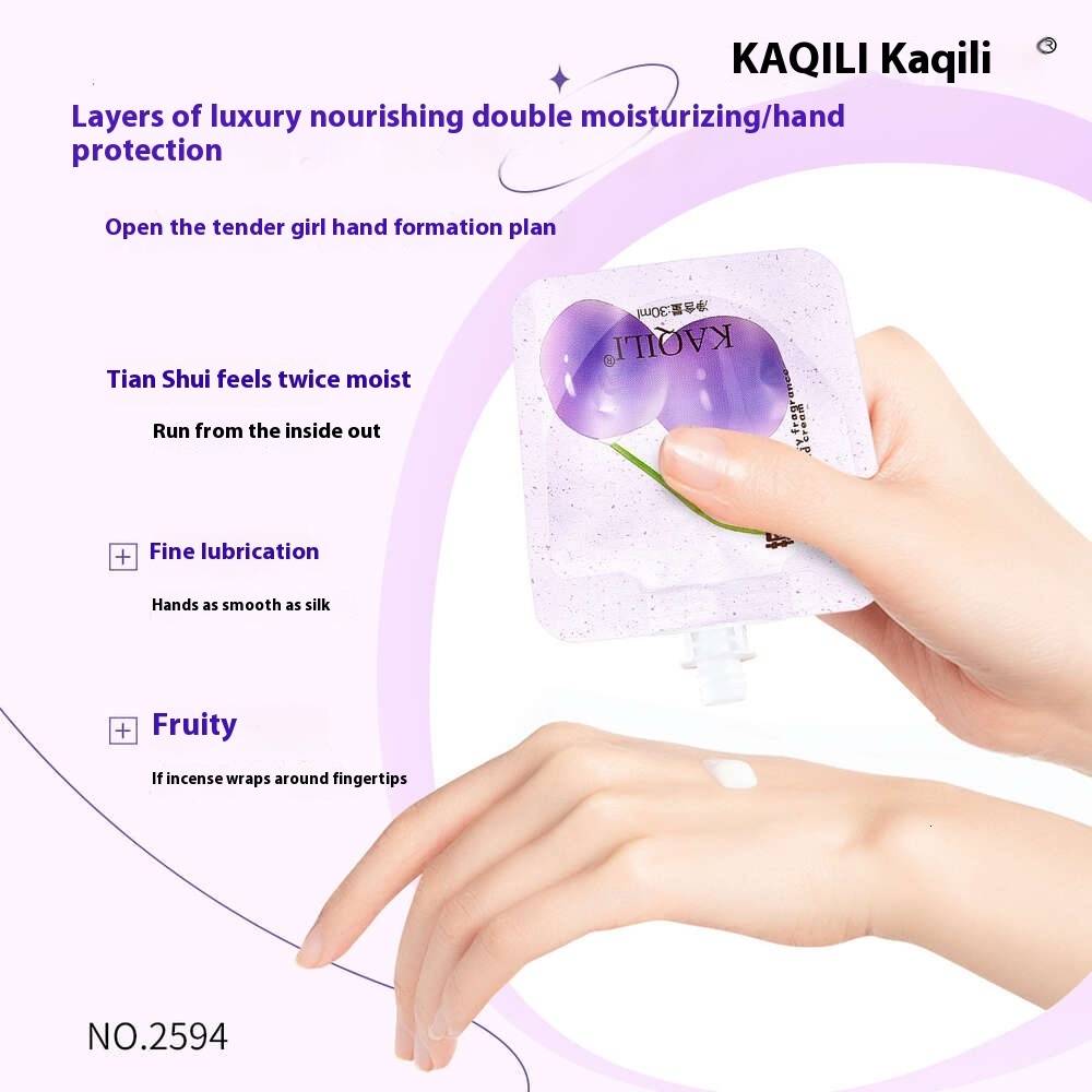 Autumn/Winter Friendly Kaqili Hand Care Cream - Soothing Fruit Blend & Gentle Texture (30ml)