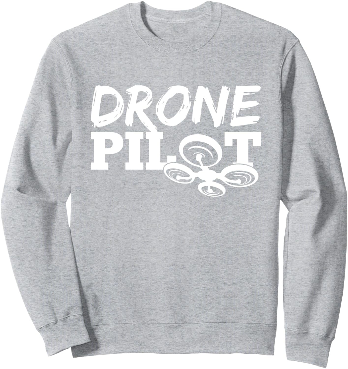 Long Sleeve Shirts for Men sweatshirt Drone Pilot Remote Aircraft Geek Professional Sweatshirt T shirt Tee Streetwear Casual tops clothes